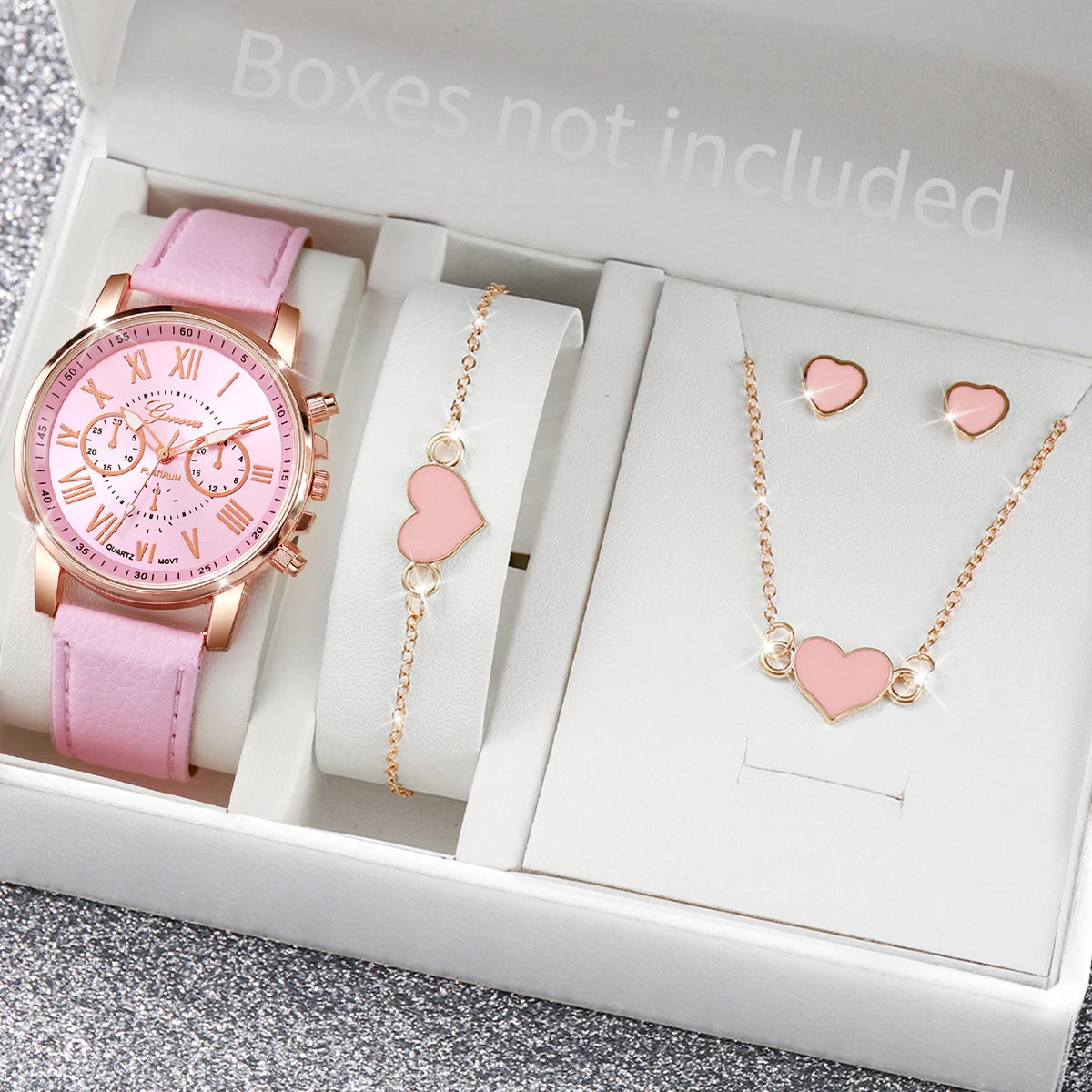 Royal Luxury Women's Watch & Jewelry Set