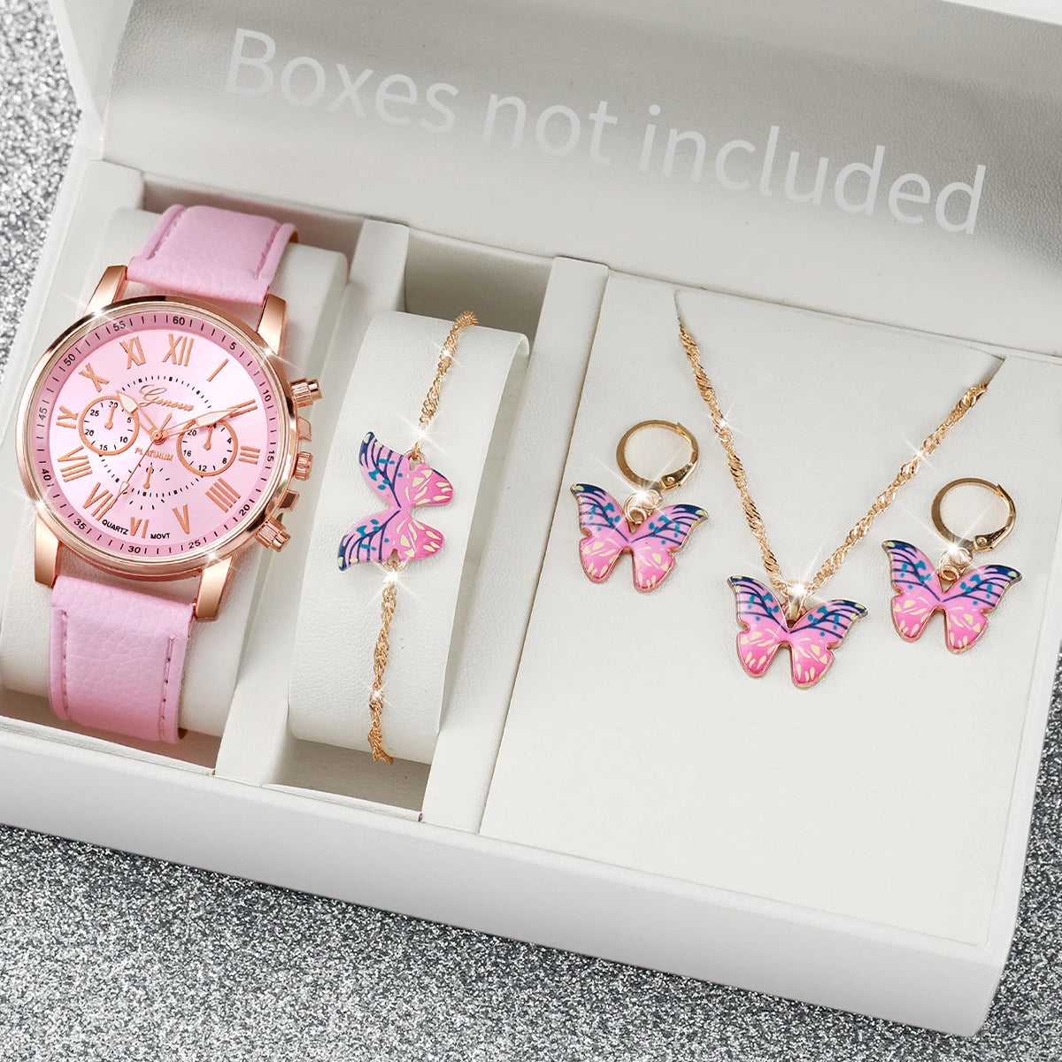 Royal Luxury Women's Watch & Jewelry Set