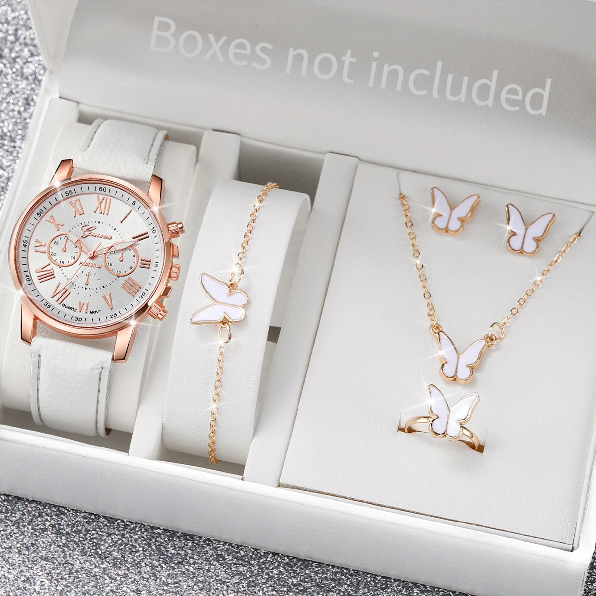 Royal Luxury Women's Watch & Jewelry Set