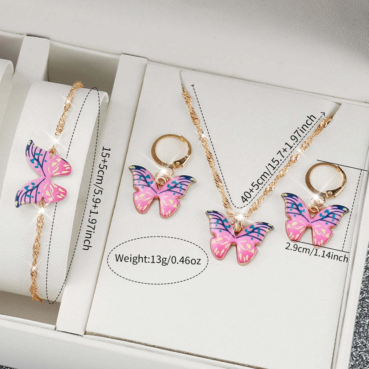 V248 Luxury Women's Quartz Watch & Jewelry Set