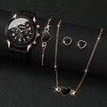 V248 Luxury Women's Quartz Watch & Jewelry Set