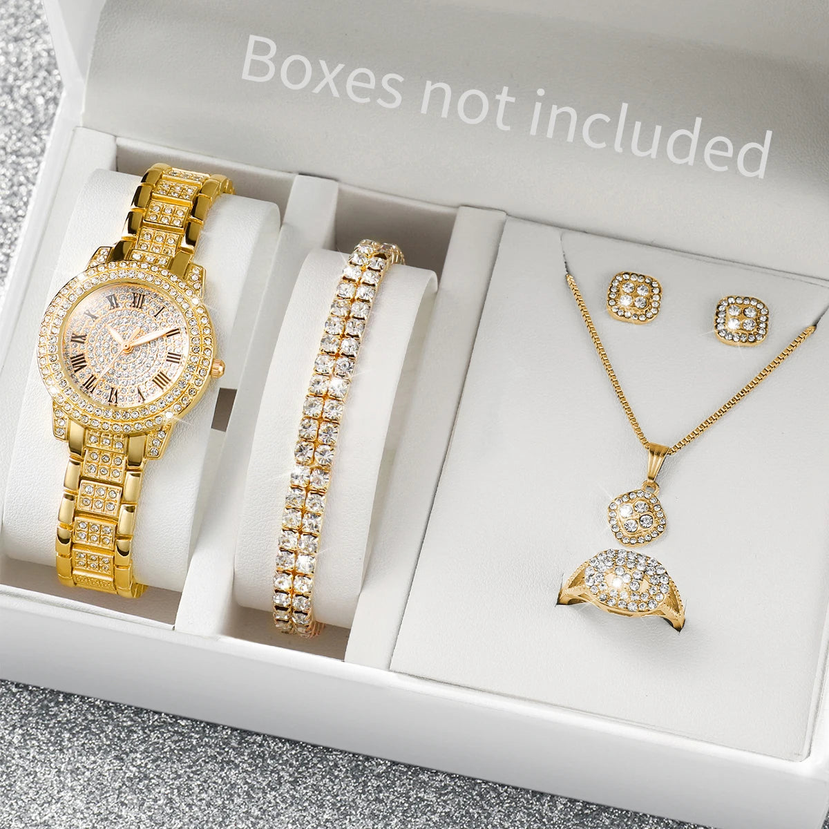Women’s Elegant Quartz Watch Set