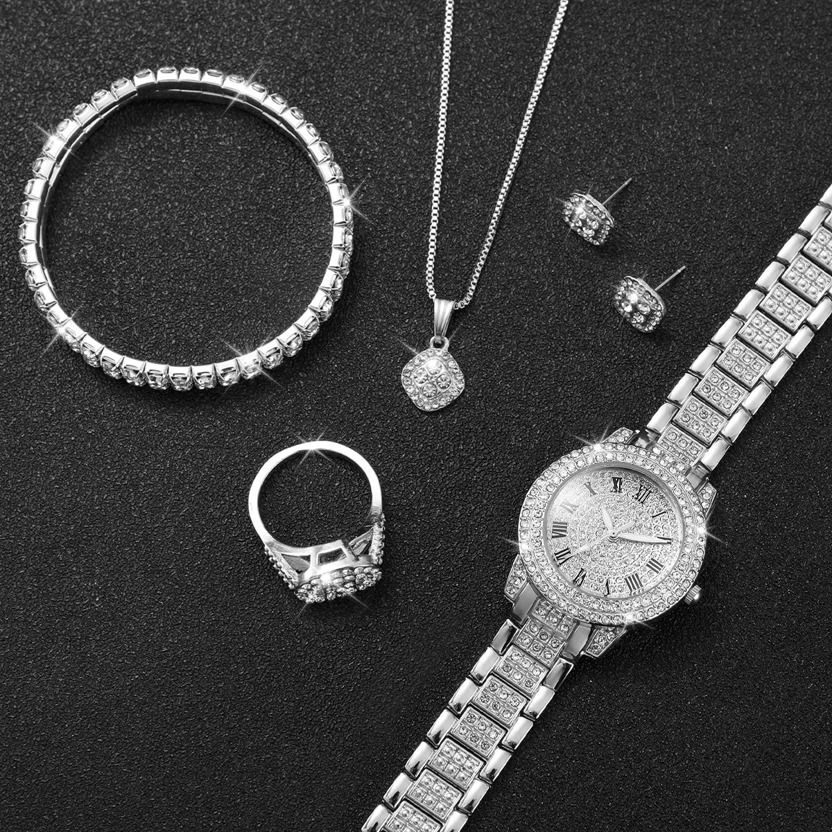 Women’s Elegant Quartz Watch Set